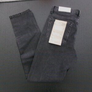 New Men's 31 x 30 EVERLANE The Slim 4-Way Stretch Organic Jeans Washed Black